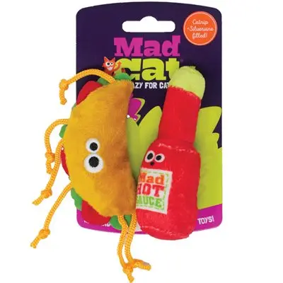 Petmate MAD CAT Mardi des Tacos Paquet de 2