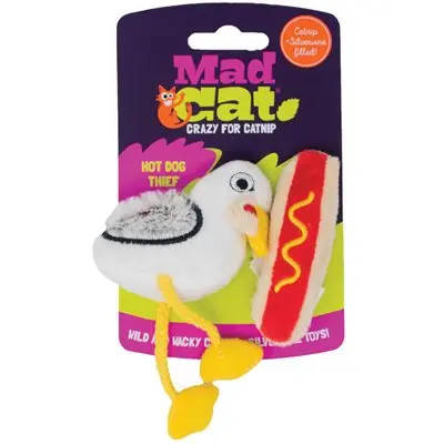 Petmate MAD CAT Ladrón de perritos calientes, paquete de 2