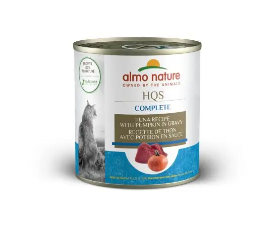 Almo Nature HQS Complete Chat Thon et Potiron en Sauce 280g