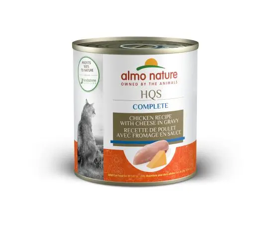 Almo Nature HQS Complete Cat Chicken and Cheese in Sauce 280g