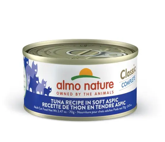 Almo Nature Classic Complete Chat Thon en Tendre Aspic 70g