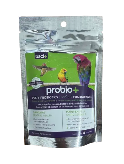 Baci+ Probio+ pour Oiseaux 50g