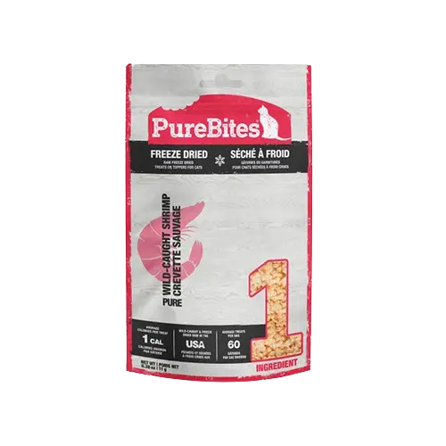 PureBites Chat Crevettes Séchées à Froid 11g
