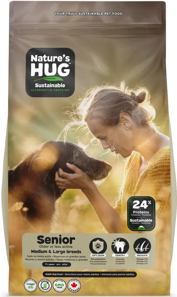 Nature's Hug Chien Senior Moyen et Grande Race 20lbs / 9.07kg