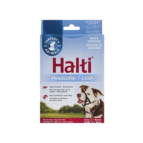 Company Of Animals Halti Licol Noir 2