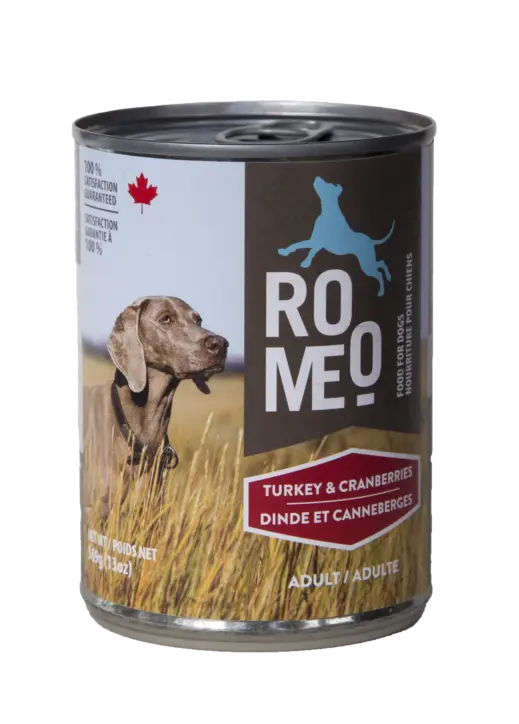Romeo Chien Dinde & Canneberges 369g