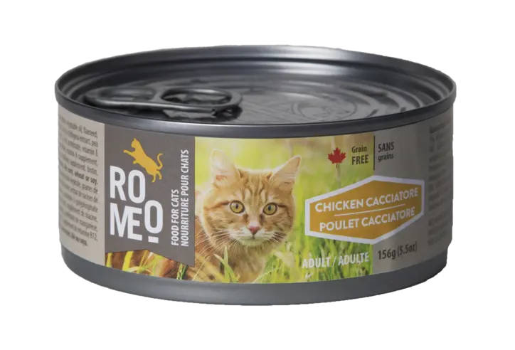 Romeo Chat Poulet Cacciatore 156g