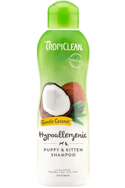 Tropiclean Shampoing Hypoallergénique pour Chiot et Chaton 592ml