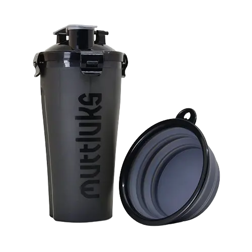 Muttluks Muttravel Bouteille 2 en 1 Grise