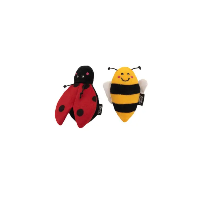 ZippyClaws Coccinelle & Abeille (2 Unités)