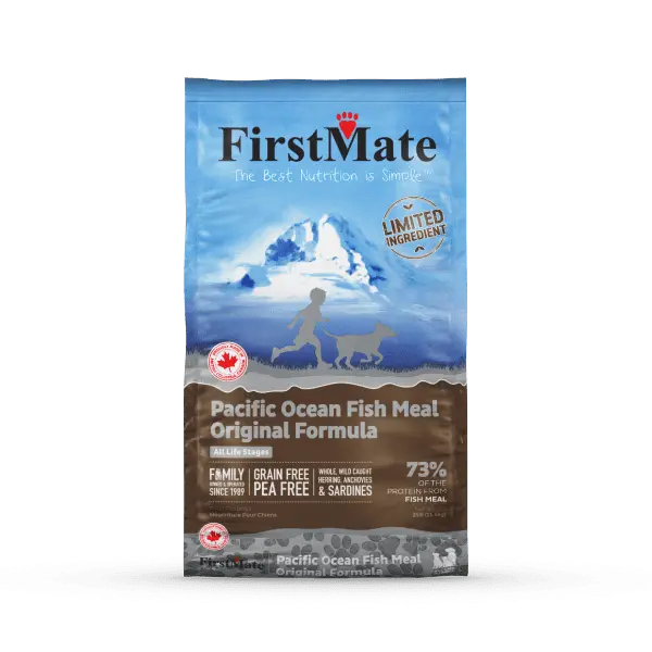 TAPA para perro First Mate, pez del Pacífico, 5 libras/2,26 kg