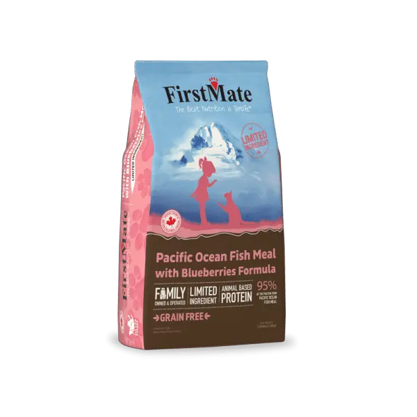 First Mate Chat LID Poisson et Bleuets 4lbs / 1.80kg