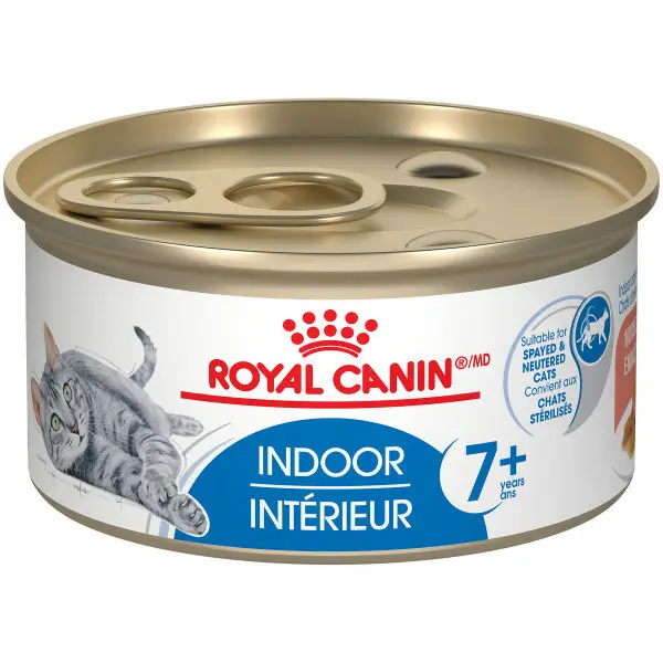Royal Canin Chat Adulte Intérieur 7+ Émincé 85g