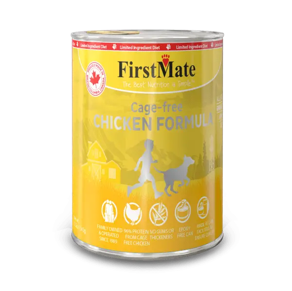 First Mate LID Poulet pour Chien 345g