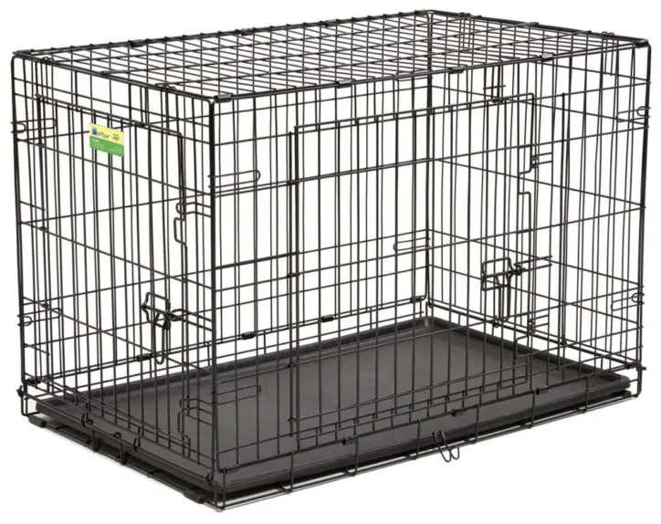 Midwest Cage Contour 2 Portes 36" Noir