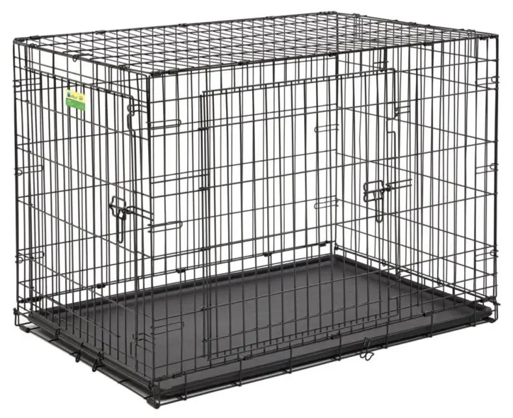 Midwest Cage Contour 2 Portes 42" Noir