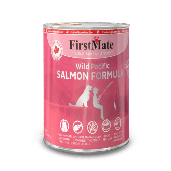 First Mate LID Saumon Pour Chien 345g
