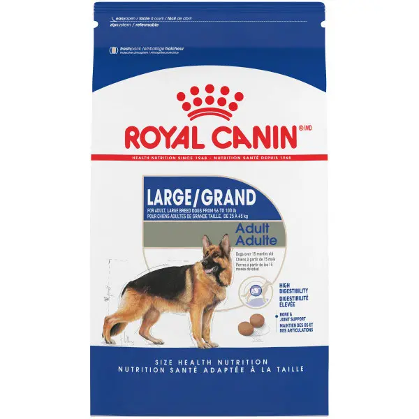 Perro adulto grande Royal Canin 30 lb / 13,60 kg