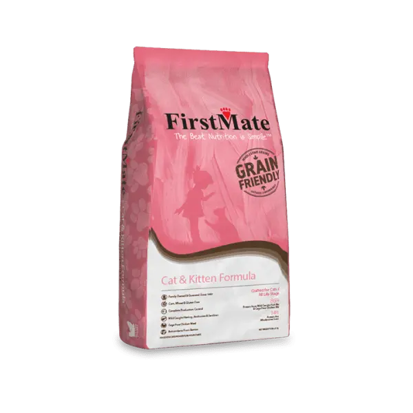 Gato y gatito First Mate Grain Friendly 13,2 libras/6 kg