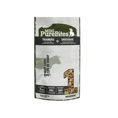 PureBites Chien Foie De Boeuf Séché à Froid Mini 85g