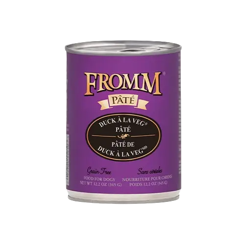 Fromm Pâté au Duck À La Veg pour Chien 345g