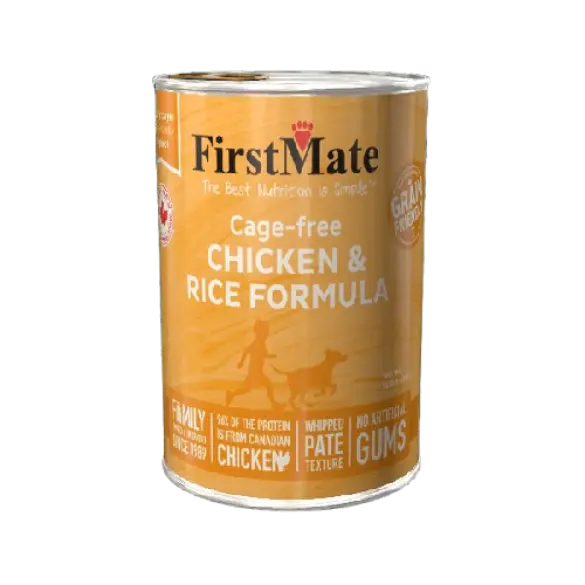 First Mate Grain Friendly Poulet & Riz pour Chien 345g