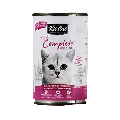 Kit Cat Complete Cuisine Pollo en Caldo para Gatito 150g