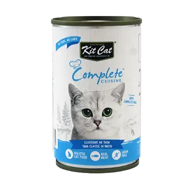 Kit Cat Complete Cuisine Classique au Thon en Bouillon pour Chat 150g