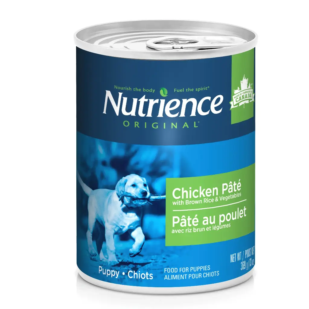 Nutrience Original Chiot Poulet & Riz Pâté 369g