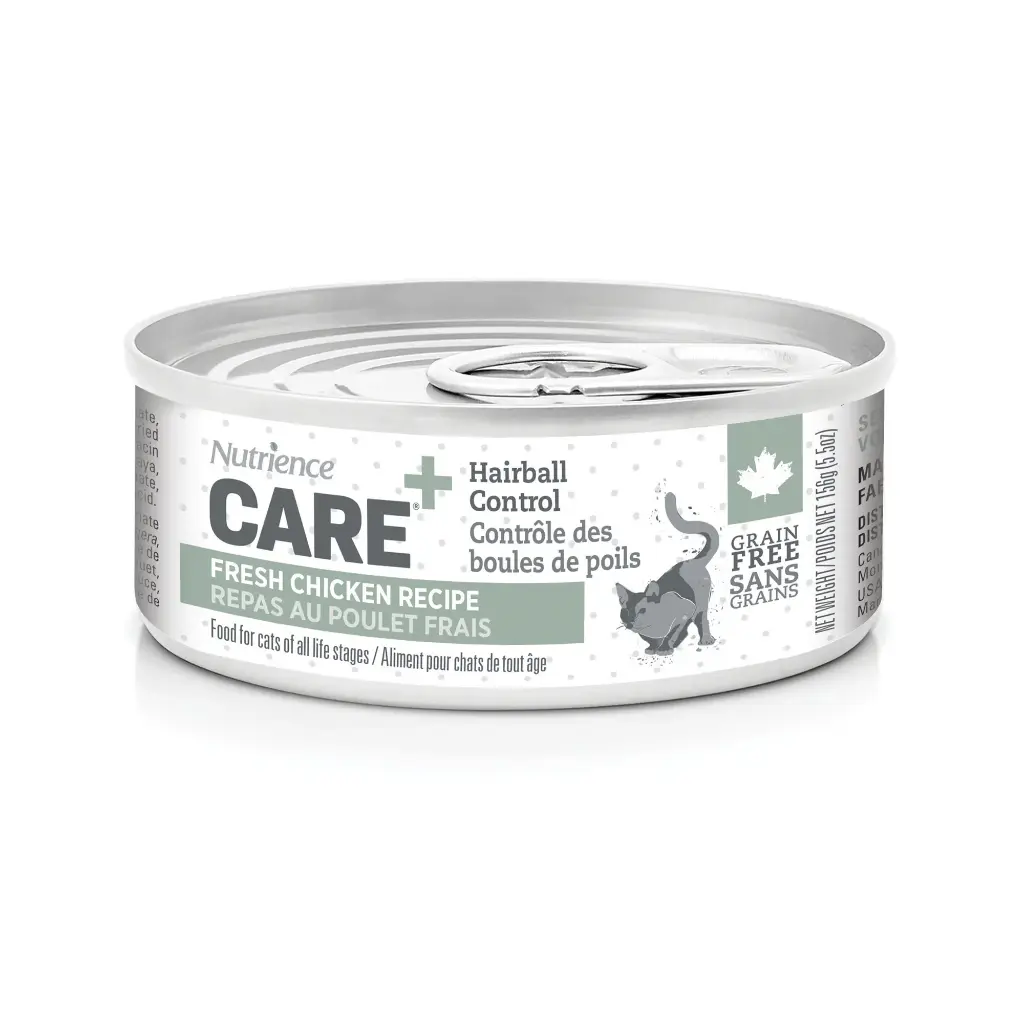 Nutrience Care Chat Contrôle des Boules de Poils Poulet Frais Pâté 156g