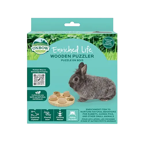 Oxbow Enriched Life Puzzle en Bois