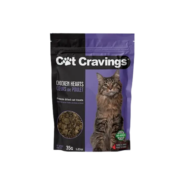 Cat Cravings Coeurs de Poulet 35g