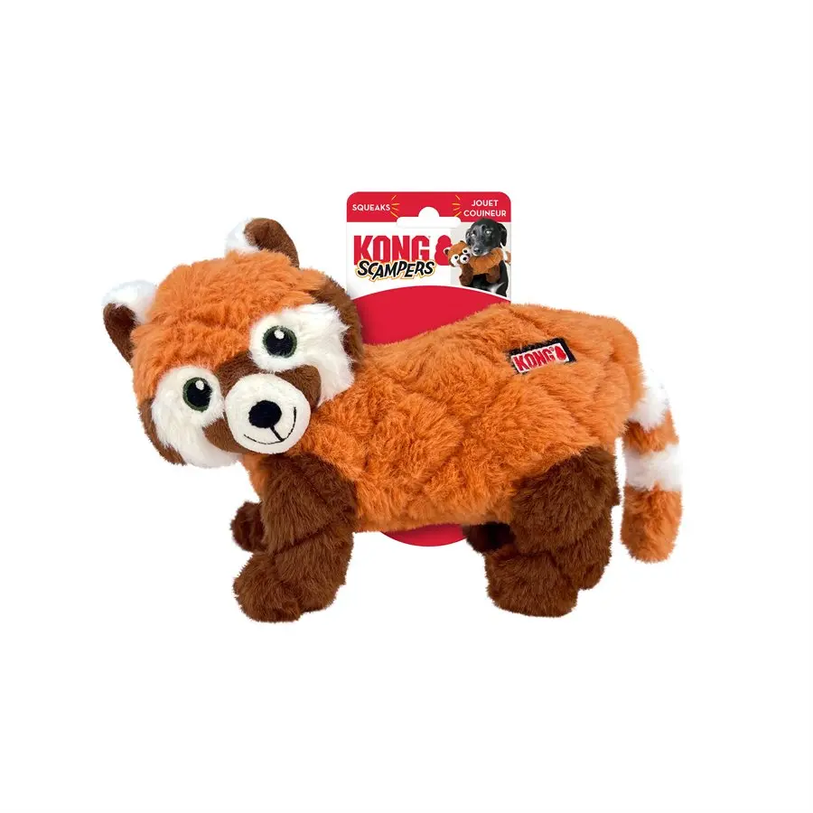 Kong Scampers Panda Roux Moyen