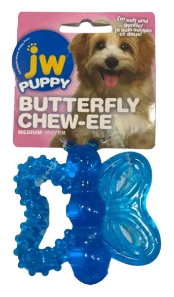 JW Jouet de Dentition Papillon (Couleur Assortie)