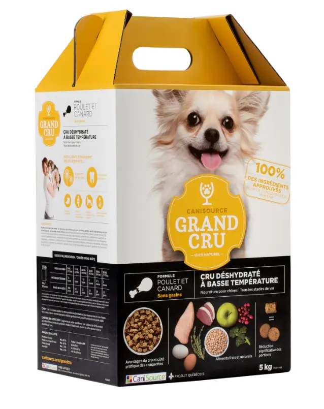 CaniSource Grand Cru Pour Chien Poulet & Canard 11lbs / 5kg