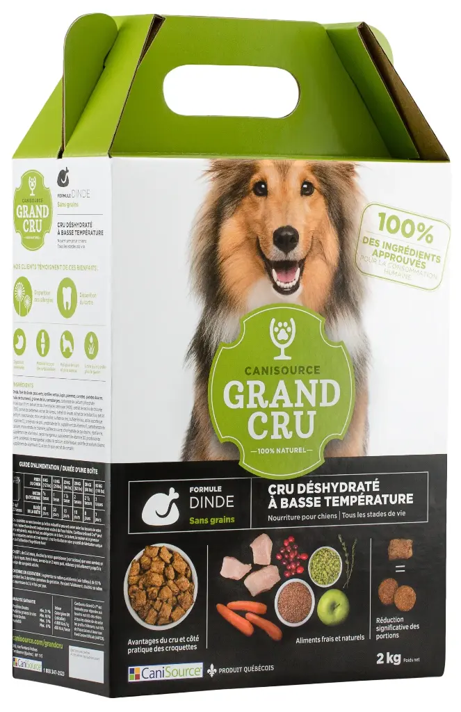 CaniSource Grand Cru Pour Chien Dinde 4.4lbs / 2kg