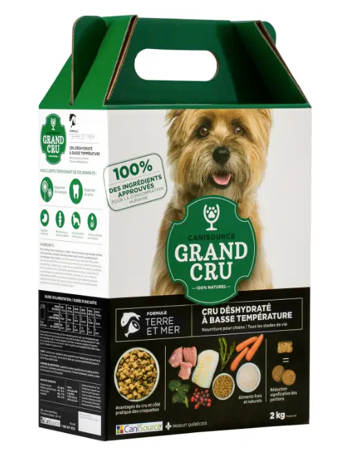 CaniSource Grand Cru para perros Tierra y mar Pescado y cerdo 4,4 libras / 2 kg