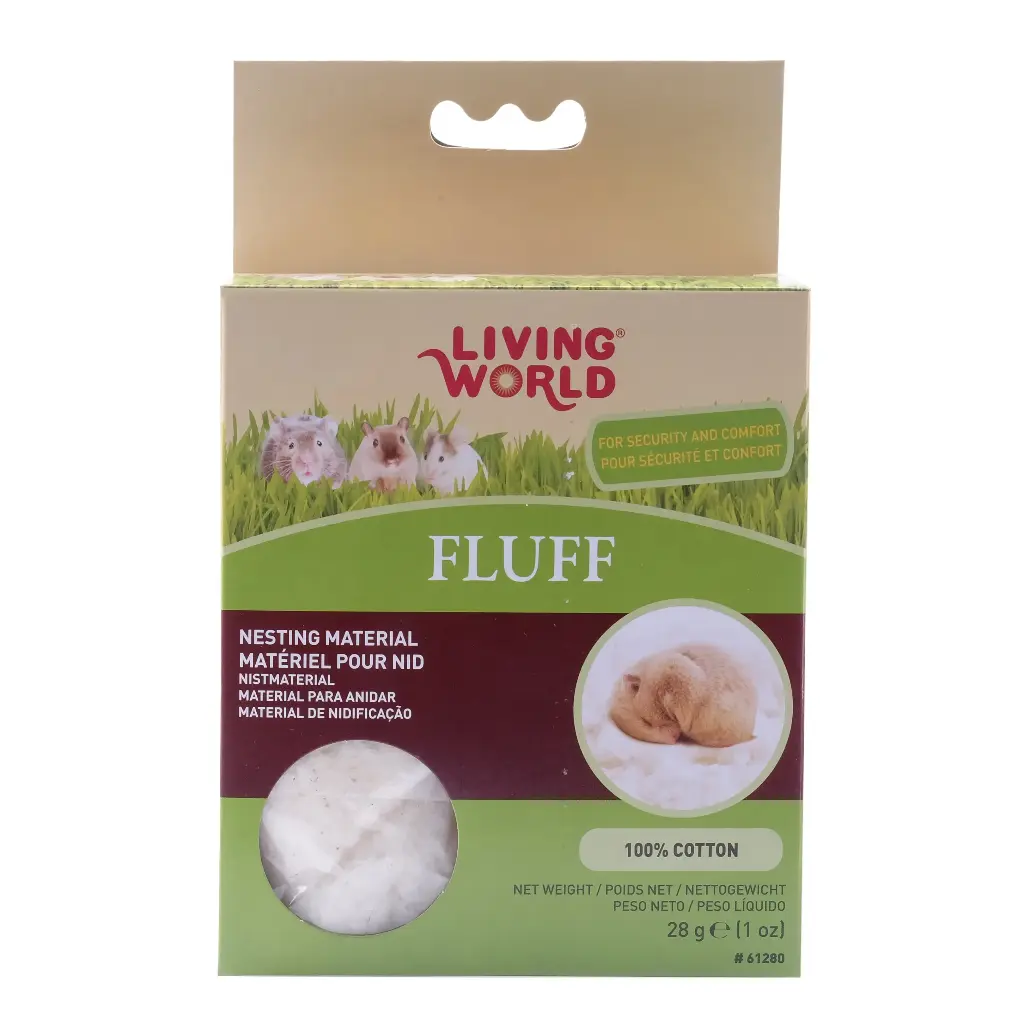 Living World Fluff Matériel pour Nid 28g