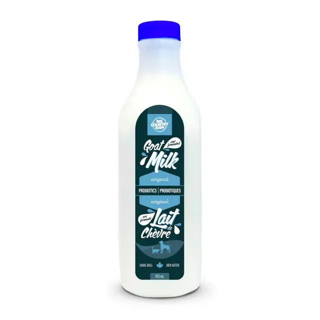 Big Country Raw Lait de Chèvre Cru Original 975ml
